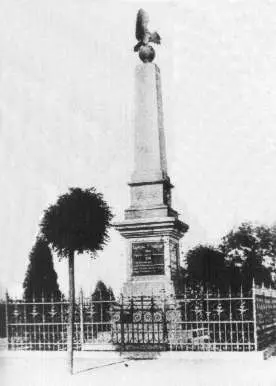 Kriegerdenkmal, um 1900